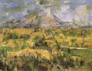 Paul Cezanne Mont Sainte-Victoire considering of Lesson Lauves Germany oil painting artist